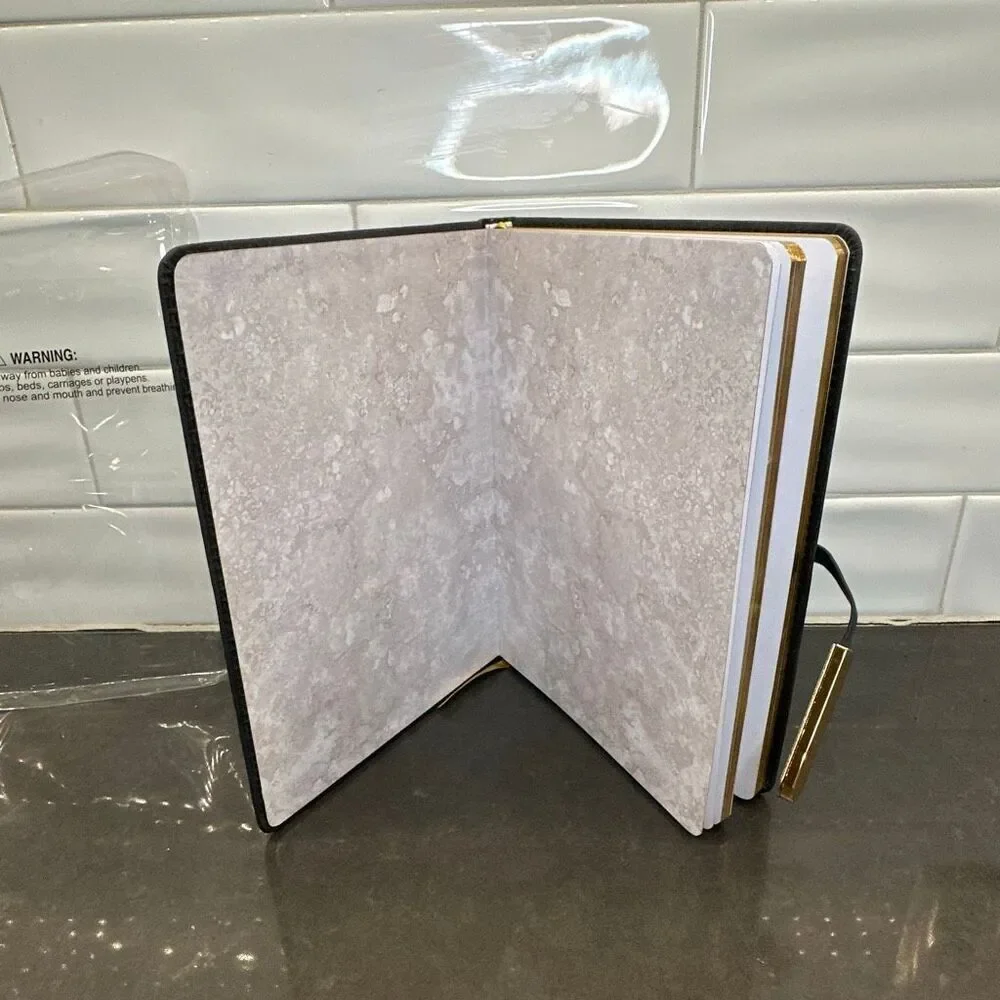 Faux Leather Padded Notebook-NWOT